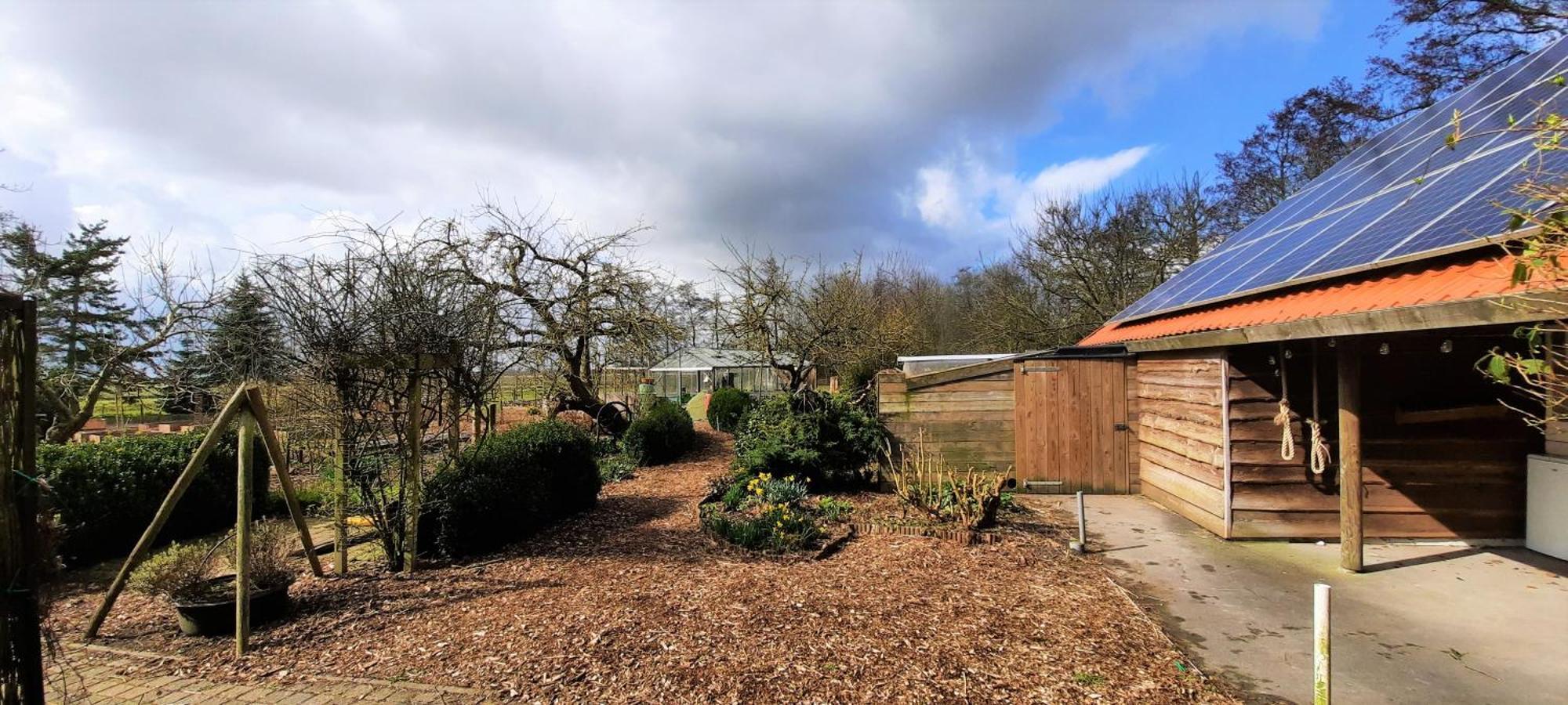 Appartement 2 Met Terras Aan De Tuin Van Op De Roemte Baflo Экстерьер фото